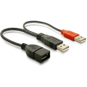 DeLock DL65306 USB data- and power cable 22,5cm