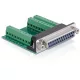 Delock Adapter Sub-D 25 pin anya > Terminal Block 27 pin