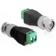 Delock DL65323 BNC -> Terminal Block 2 pin adapter