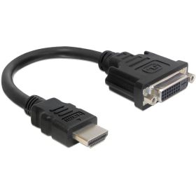   Delock 65327 HDMI 19 pin male --> DVI 24+1 (DVI-D) female 20cm adapter