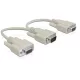 Delock 65328 VGA apa --> 2 x VGA anya 20 cm adapter