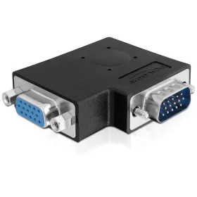   Delock adapter VGA apa / anya 90°-os szögben oldalra  (65345)