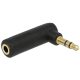 Delock adapter jack apa 3.5 mm > sztereo jack anya 3.5 mm (65364)