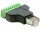 Delock adapter RJ45 apa > terminál tömb, 8 pin 2-részes (65389)