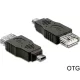Delock 65399 USB mini apa -> USB 2.0-A anya átalakító