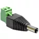 Delock Adapter DC 2.1 x 5.5 mm apa> Terminál blokk 2 érintkezővel 2-részes (65422)