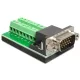 Delock Adapter VGA apa > Terminál blokk 16 érintkezővel
