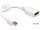 DeLock 65427 mini DisplayPort apa -> Displayport anya adapter, fehér