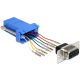 Delock D-Sub 9 Pin anya > RJ45 anya szerelő készlet (65430)