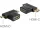 Delock HDMI-A anya > HDMI-C + HDMI-D apa adapter (65446)
