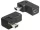 Delock USB-B mini 5 pin apa / anya adapter 90°-ban elforgatott  (65448)
