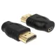 Delock HDMI micro-D anya -> HDMI-A apa adapter (65507)