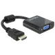 Delock 65512 HDMI-A male > VGA female adapter 25cm