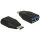 Delock 65519 SuperSpeed USB 10 Gbps (USB 3.1 Gen 2) USB C típus > USB 3.1 A adapter