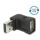Delock EASY-USB 2.0-A apa > USB 2.0-A anya fel/le forgatott adapter