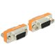 Delock Gender Changer null modem csatlakozó DSUB 9 aljzat > DSUB 9 aljzat csatlakozókkal