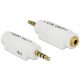 Delock Adapter 3.5 mm 4 pin Stereo jack apa> 3.5 mm 4 pin Stereo jack anya (65590)