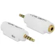 Delock Adapter 3.5 mm 4 pin Stereo jack apa> 3.5 mm 4 pin Stereo jack anya (65590)