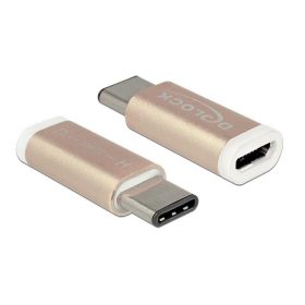   DeLock 65677 USB Type-C (USB-C) 2.0-s adapter csatlakozódugóval > USB 2.0-s Micro-B