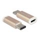 DeLock 65677 USB Type-C (USB-C) 2.0-s adapter csatlakozódugóval > USB 2.0-s Micro-B