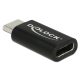 Delock Adapter SuperSpeed USB 10 Gbps (USB 3.1 Gen 2) USB Type-C csatlakozódugóval > csatlakozóhüve (65697)