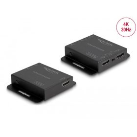   Delock HDMI bővítő szett Cat.6 kábelen keresztül 4K 30 Hz (65832)
