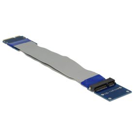   Delock Mini PCI Express / mSATA hosszabbító kábel 13cm (65837)