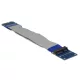 Delock Mini PCI Express / mSATA hosszabbító kábel 13cm (65837)