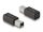 Delock USB adapter USB-C anya  - USB-B apa (65839)