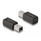 Delock USB adapter USB-C anya  - USB-B apa (65839)