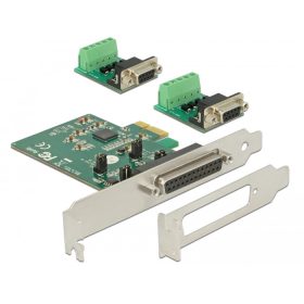   Delock PCI Express Card > 2 x Serial RS-422/485 ESD védett opcionális túlfeszültség-védelem