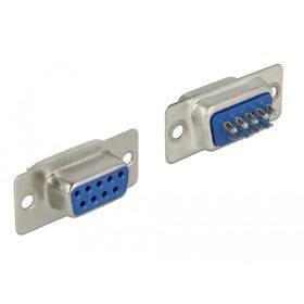 Delock 9 érintkezős Sub-D anya csatlakozó