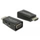 Delock 65901 HDMI-A dugó > VGA hüvely adapter audióval