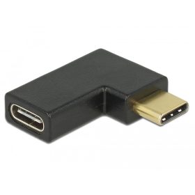  Delock 65915 USB 10 Gbps (USB 3.1 Gen 2) USB Type-C csatlakozó > csatlakozó ívelt, bal / jobb