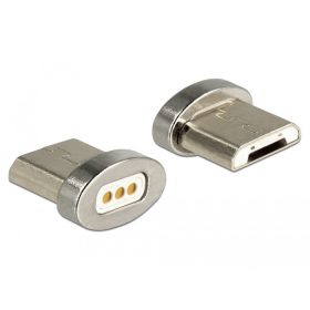   Delock USB Micro-B típusú apa mágneses csatlakozó (65929)
