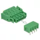 Delock 4 tűs, 3,81 mm-es vízszintes hornyos PCB sorkapocs blokk csomag (65954)