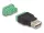Delock USB 2.0 A-típusú anya - Terminal Block Adapter 2-rész (65973)