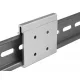 Delock Alumínium rögzítő pánt DIN Rail-hez (65992)