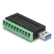 Delock USB 3.2 Gen 1 A-típusú apa - Terminal Block Adapter