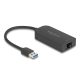 Delock USB 3.0 2.5 Gigabit LAN adapter fekete (66045)