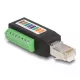 Delock RJ45 apa Cat.5e - Terminal Block Adapter 90 -ban hajlított (66048)