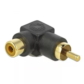 Delock RCA adapter hajlított apa - anya