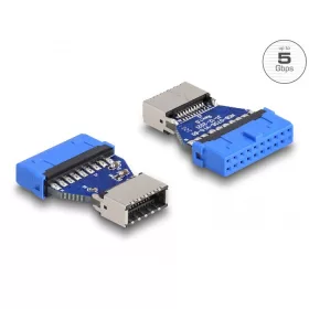  Delock USB 3.2 Gen 1 átalakító, tűfejes anya   belső A kulcs anya (66233)
