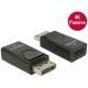 Delock Displayport 1.2 > HDMI adapter fekete (66234)
