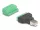 Delock RJ50 apa - Terminal block adapter nyomógombbal