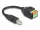 Delock B-típusú USB 2.0 kábel apa - terminal block adapter lenyomó gombbal 15 cm (66249)