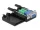 Delock VGA 15 tűs adapter anya - 10 tűs kapocstest házzal (66259)