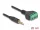 Delock Sztereo jack kábel apa 3,5 mm 4 tűs - Terminal Block Adapter 20 cm (66268)