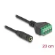 Delock Sztereo jack kábel anya 3,5 mm 4 tűs - Terminal Block Adapter 20 cm (66295)