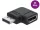 Delock DisplayPort 1.4 adapter csatlakozó aljzathoz 90   -kal balra dőlve 8K 60 Hz